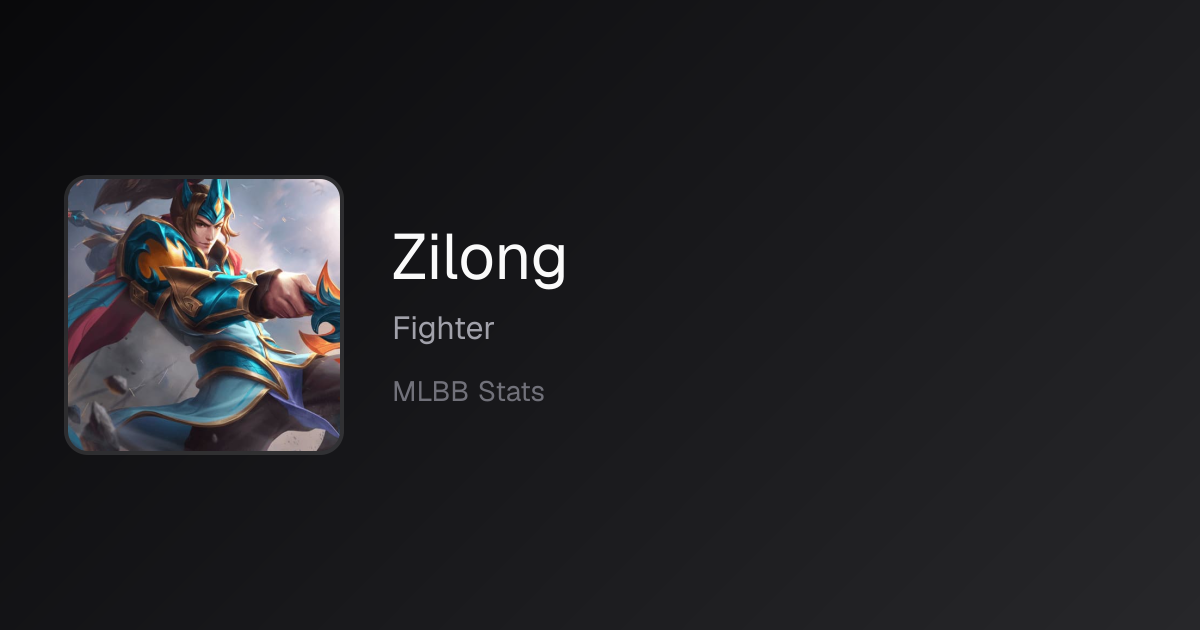 Zilong Matchups (October 2026) — Win Rates vs Every Hero